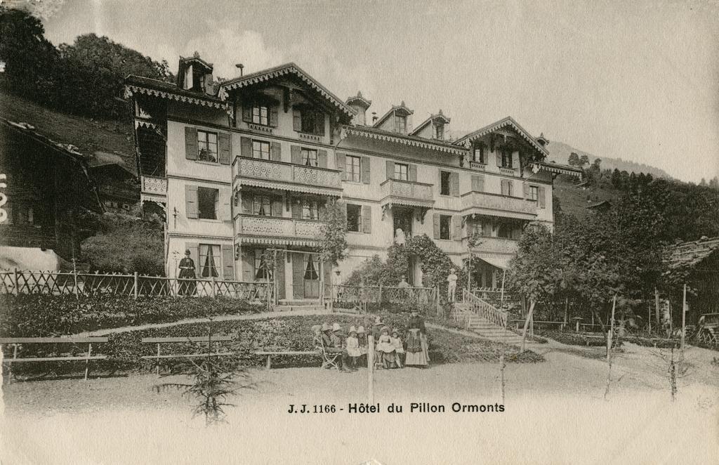 Historic Hotel Du Pillon Les Diablerets Esterno foto