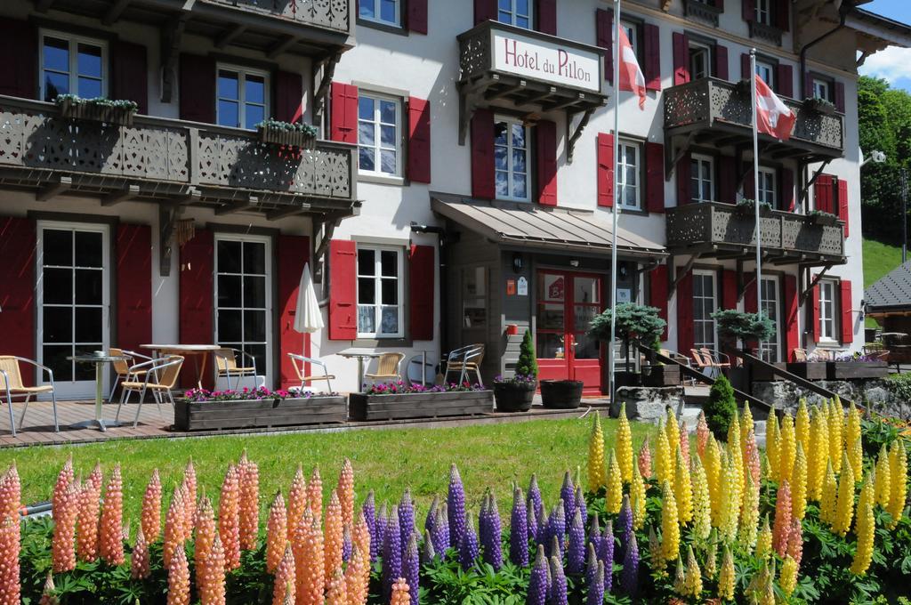 Historic Hotel Du Pillon Les Diablerets Esterno foto