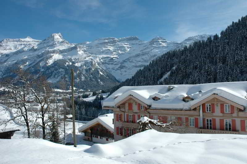 Historic Hotel Du Pillon Les Diablerets Esterno foto
