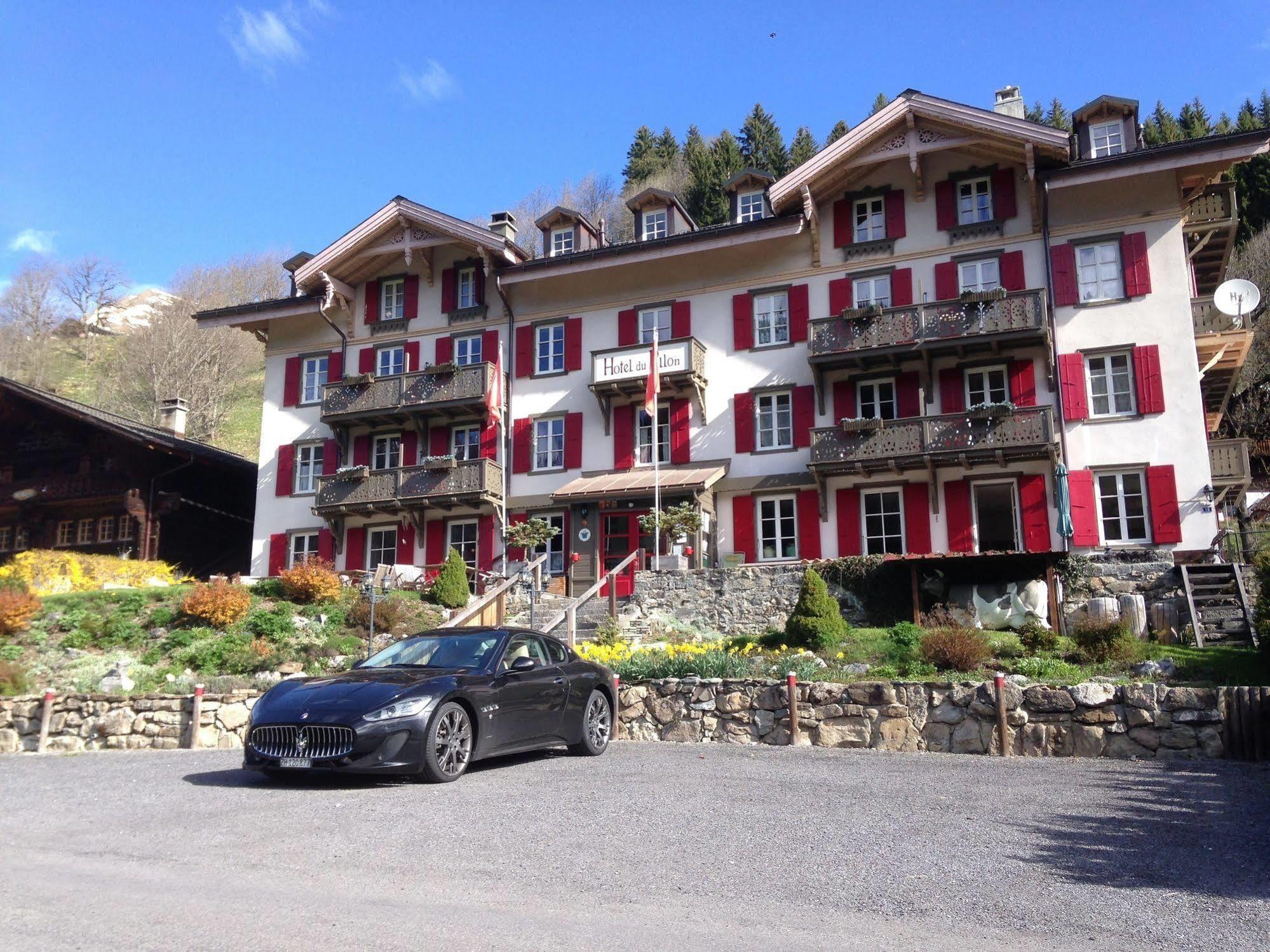 Historic Hotel Du Pillon Les Diablerets Esterno foto