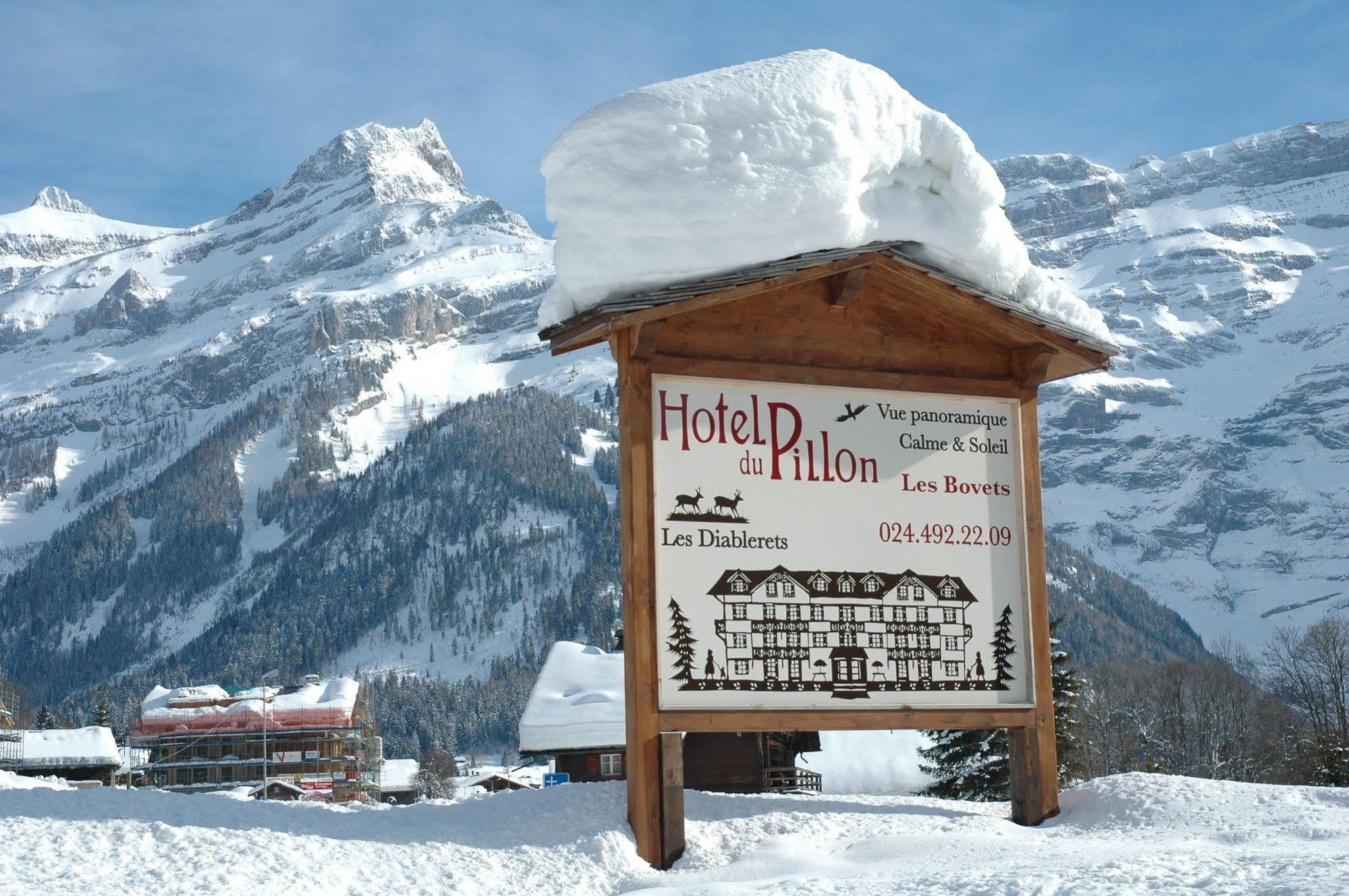 Historic Hotel Du Pillon Les Diablerets Esterno foto
