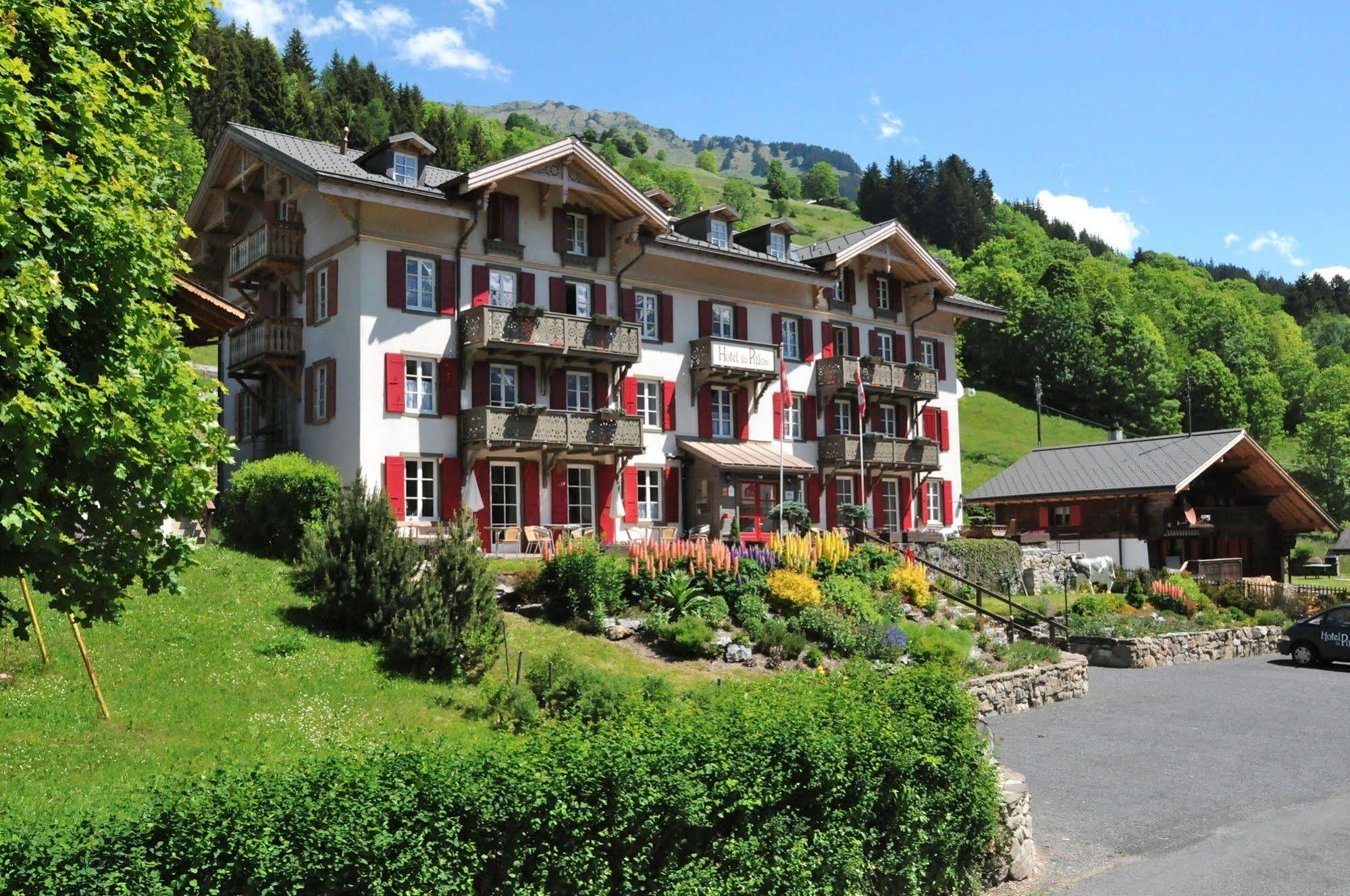 Historic Hotel Du Pillon Les Diablerets Esterno foto