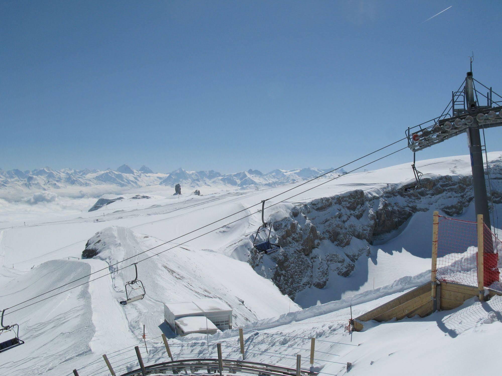 Historic Hotel Du Pillon Les Diablerets Esterno foto