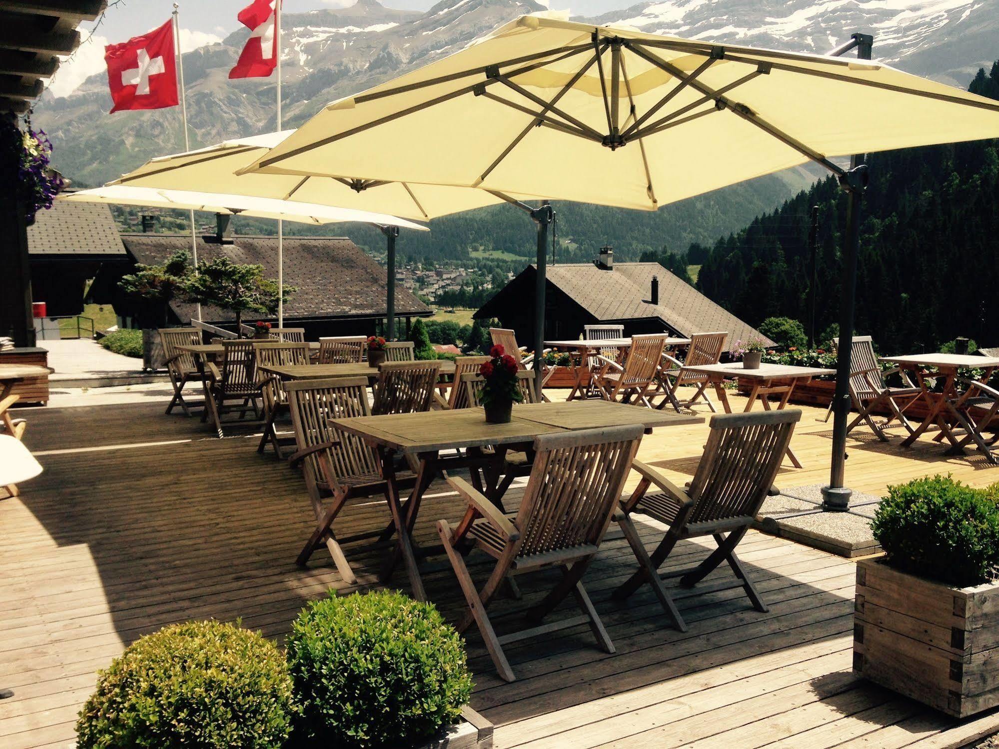Historic Hotel Du Pillon Les Diablerets Esterno foto