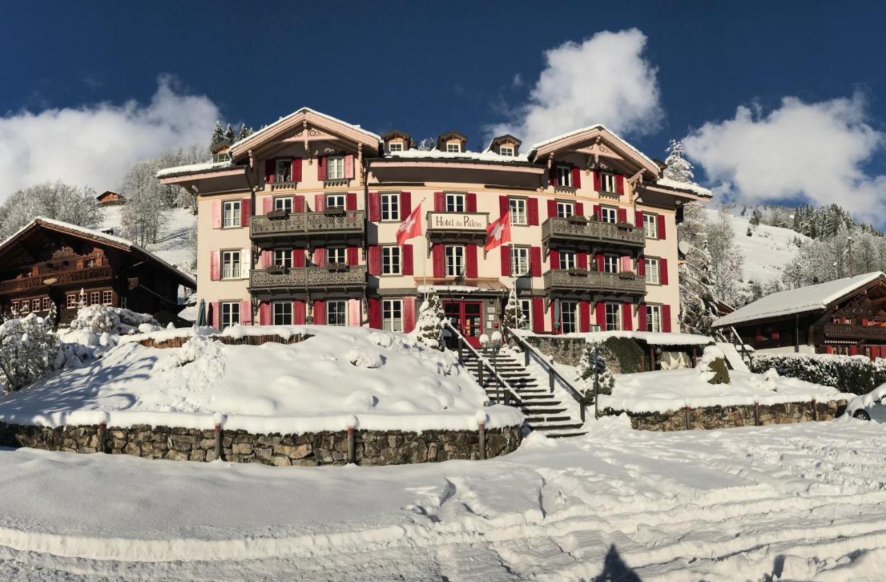 Historic Hotel Du Pillon Les Diablerets Esterno foto